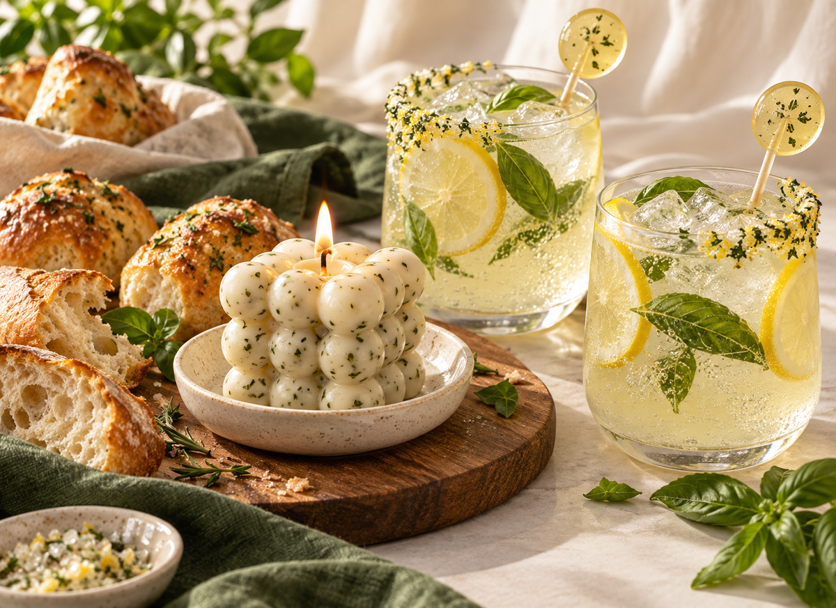 Garden Social Pairings: What to Drink with the Garden Herb Gathering Cube
