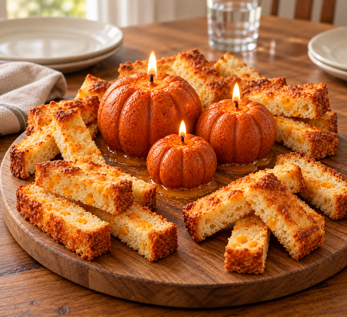 Smoked Paprika Butter Pumpkin Trio