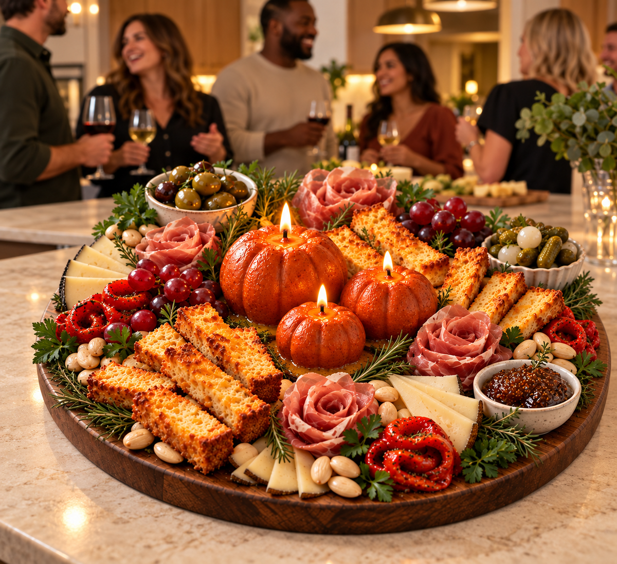 Smoked Paprika Butter Pumpkin Trio