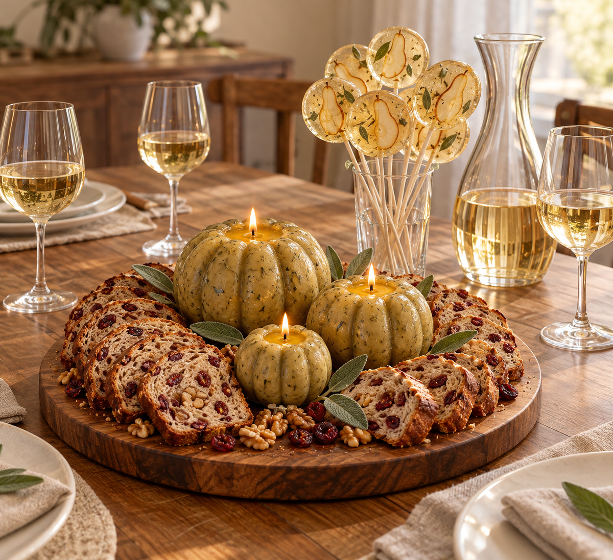 Brown Butter Sage Pumpkin Trio