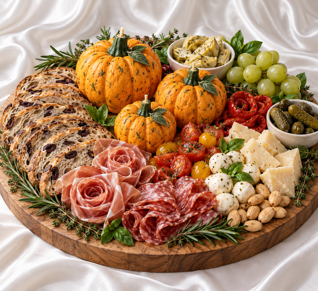 Rosemary Parmesan Pumpkin Trio
